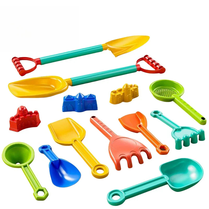 Children's Beach Toy Set Suitable for Boys and Girls to Play Outdoors with Sand, Summer Gardening, Digging Toys, Gifts