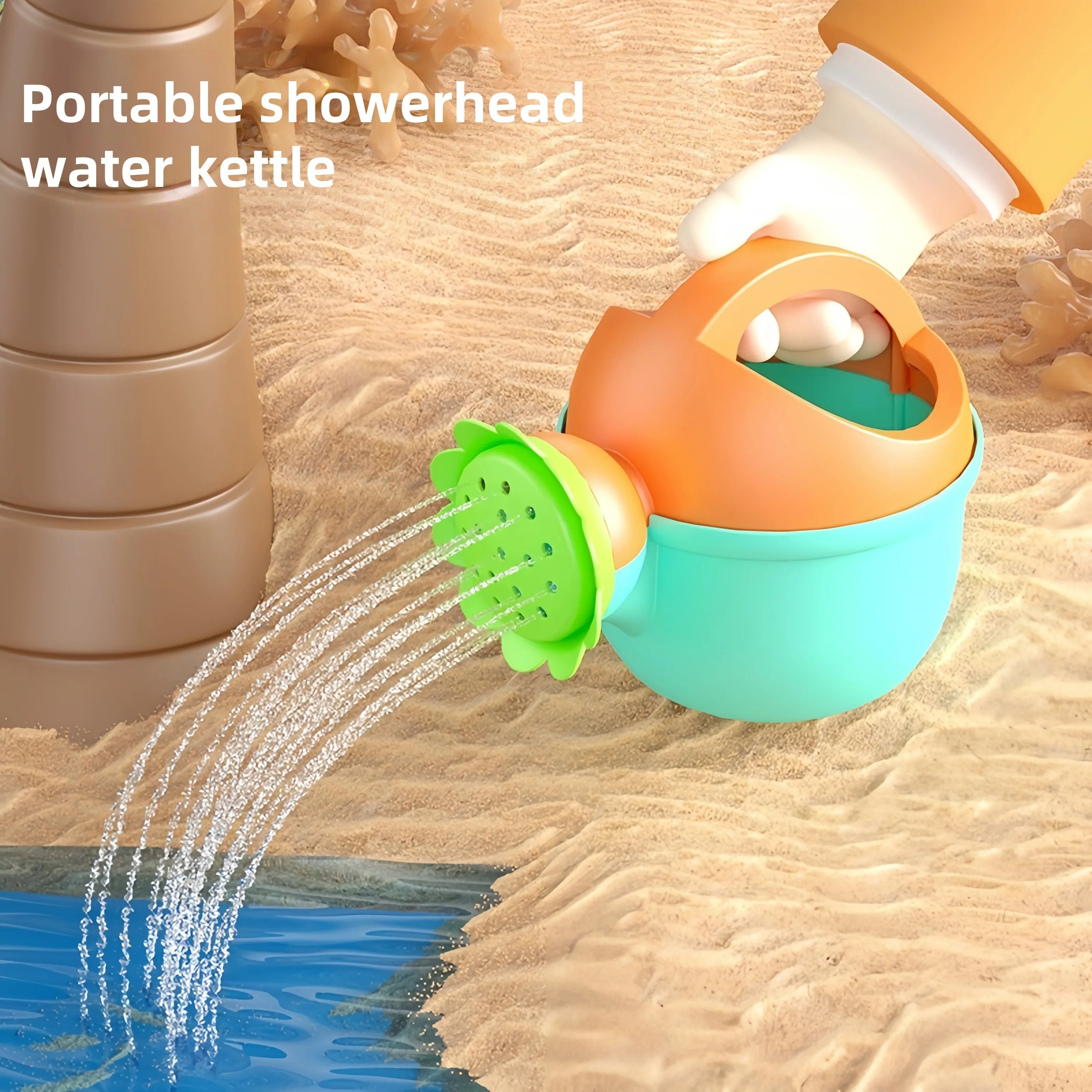 Children's Beach Toy Set Suitable for Boys and Girls to Play Outdoors with Sand, Summer Gardening, Digging Toys, Gifts
