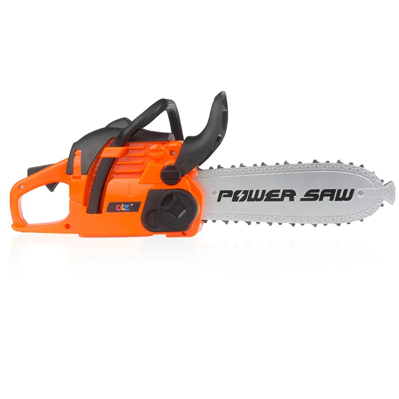 Toy Chainsaw Kids Toy Tools for Children Tools Electric Power Chainsaws for Tool Bench Boys Gift Pretend Play Saw with Sound