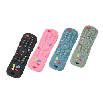 Teether Remote Control Children's Silicone Toys Montessori Philosophy Sensory Boys Girls Gift